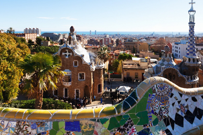 best english Park Guell