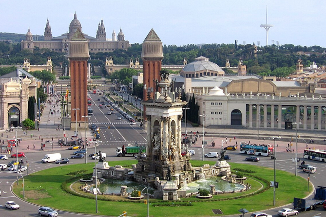 best english Spain square at barcelona